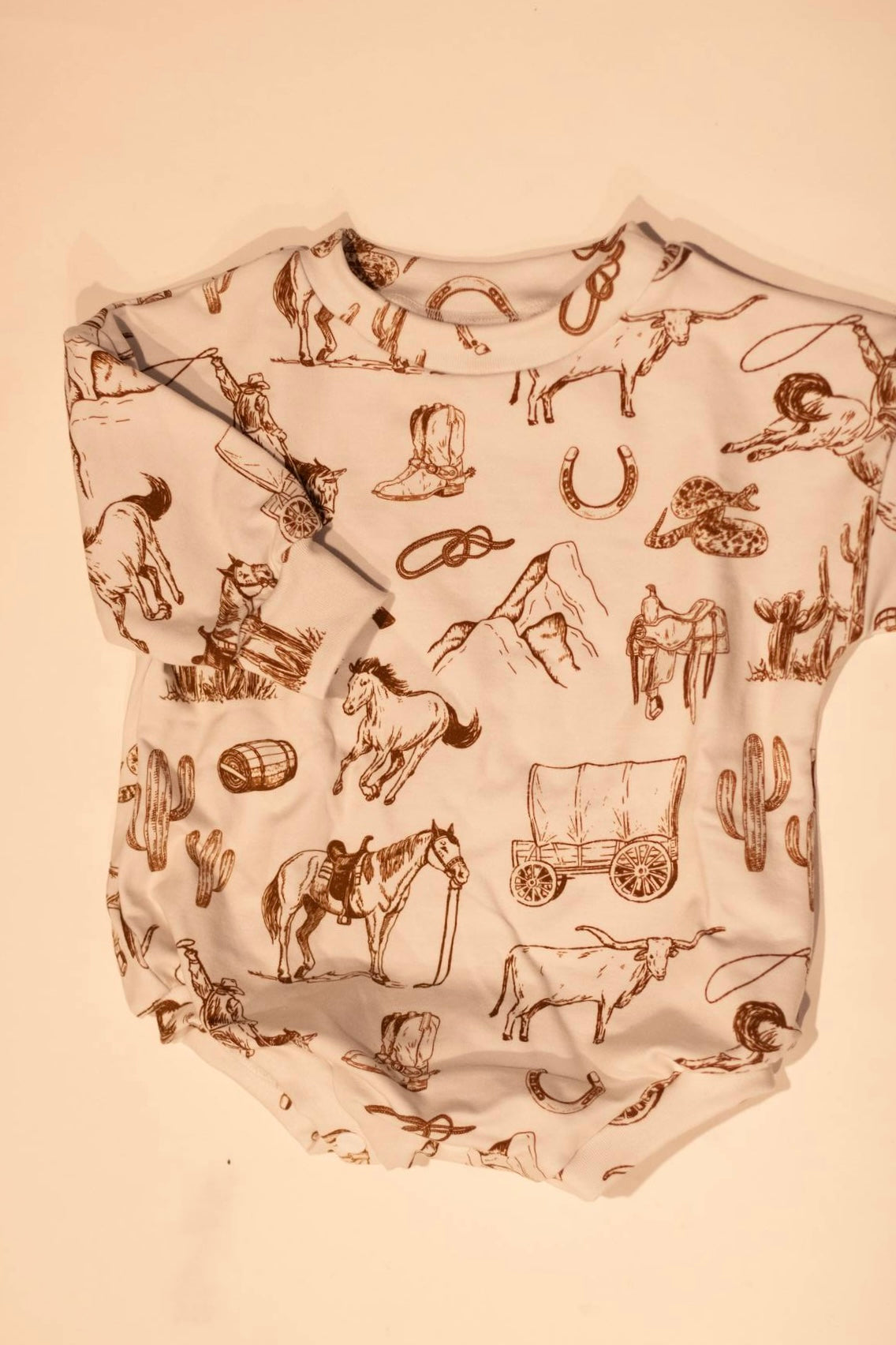 Giddy Up! Long Sleeve Romper