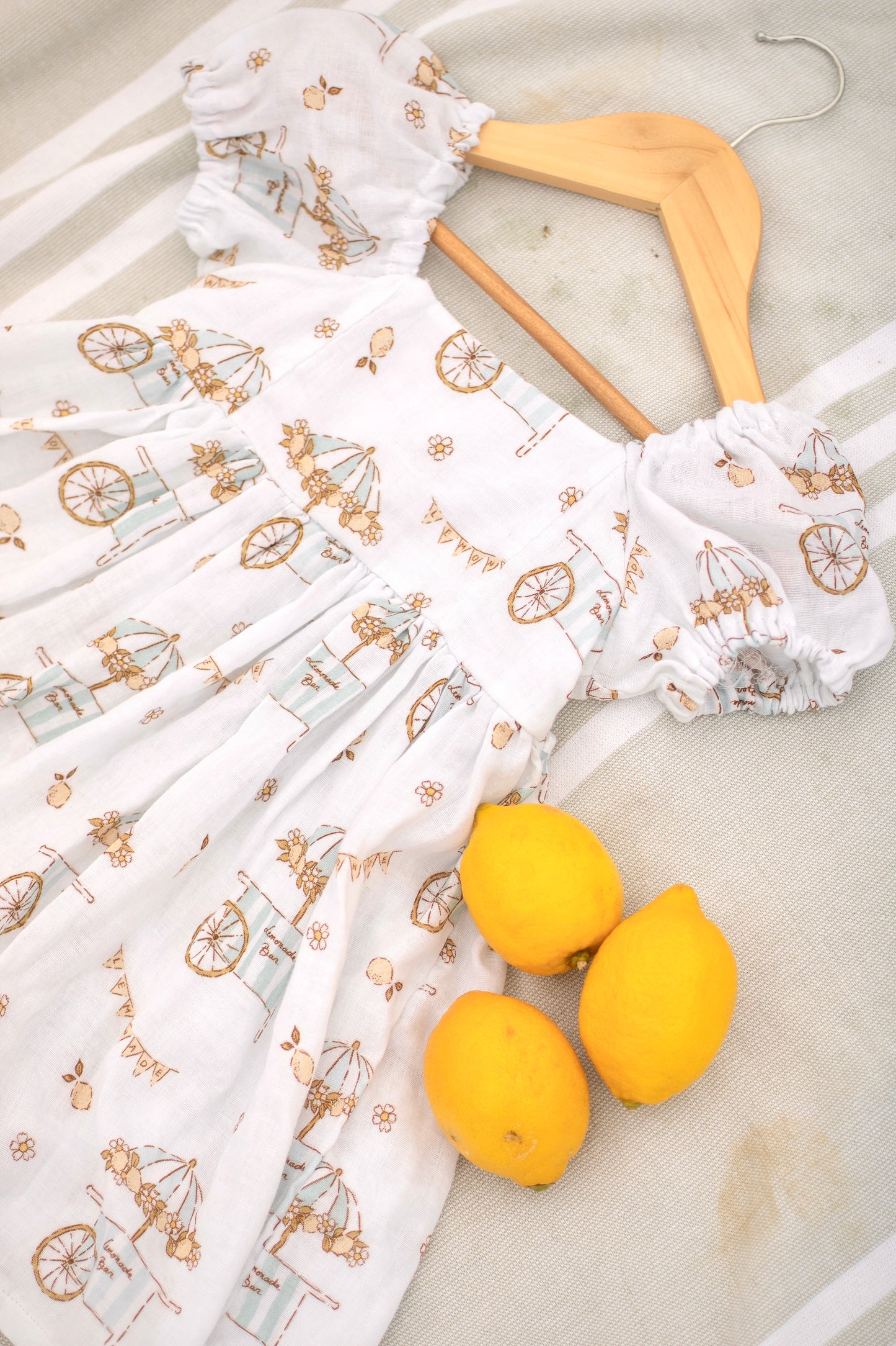 Lemonade Stand Muslin Dress