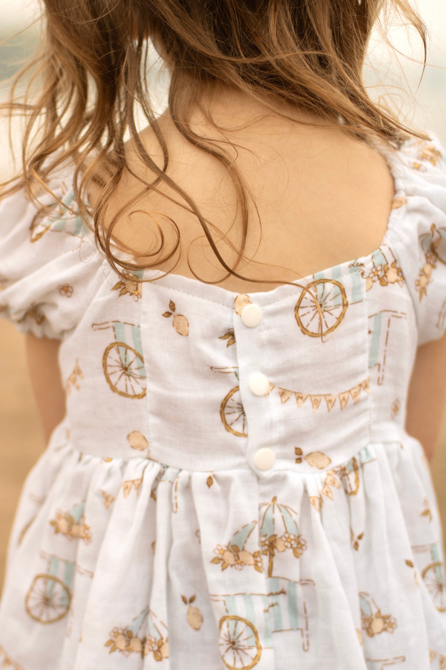 Lemonade Stand Muslin Dress