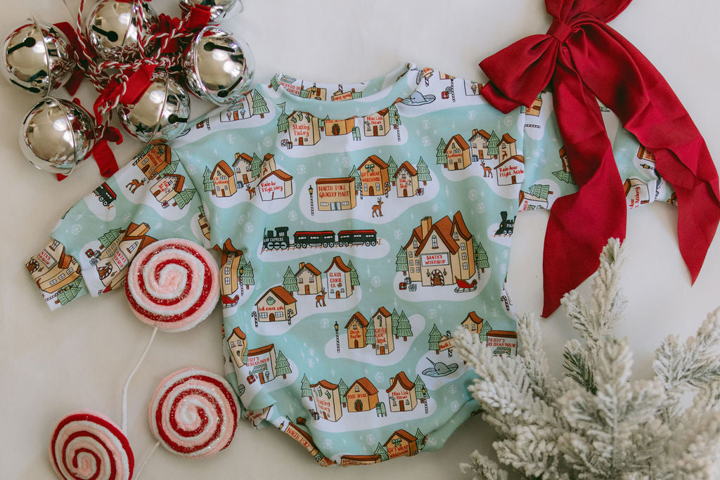 North Pole Bubble Romper