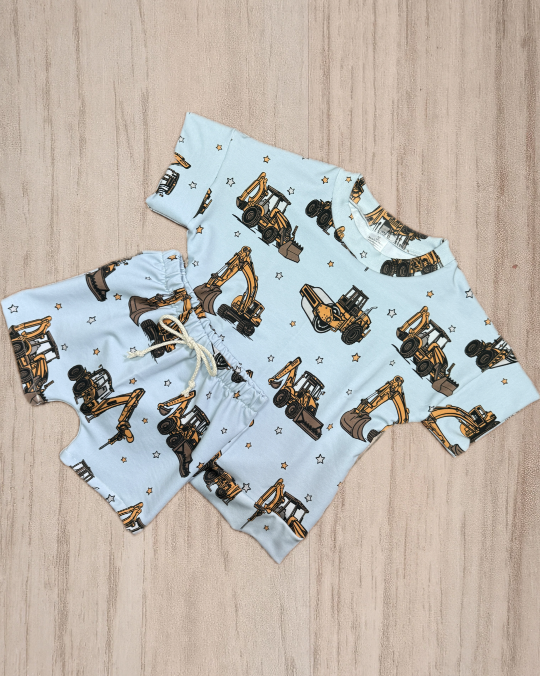 Construction Long Shorts Sets