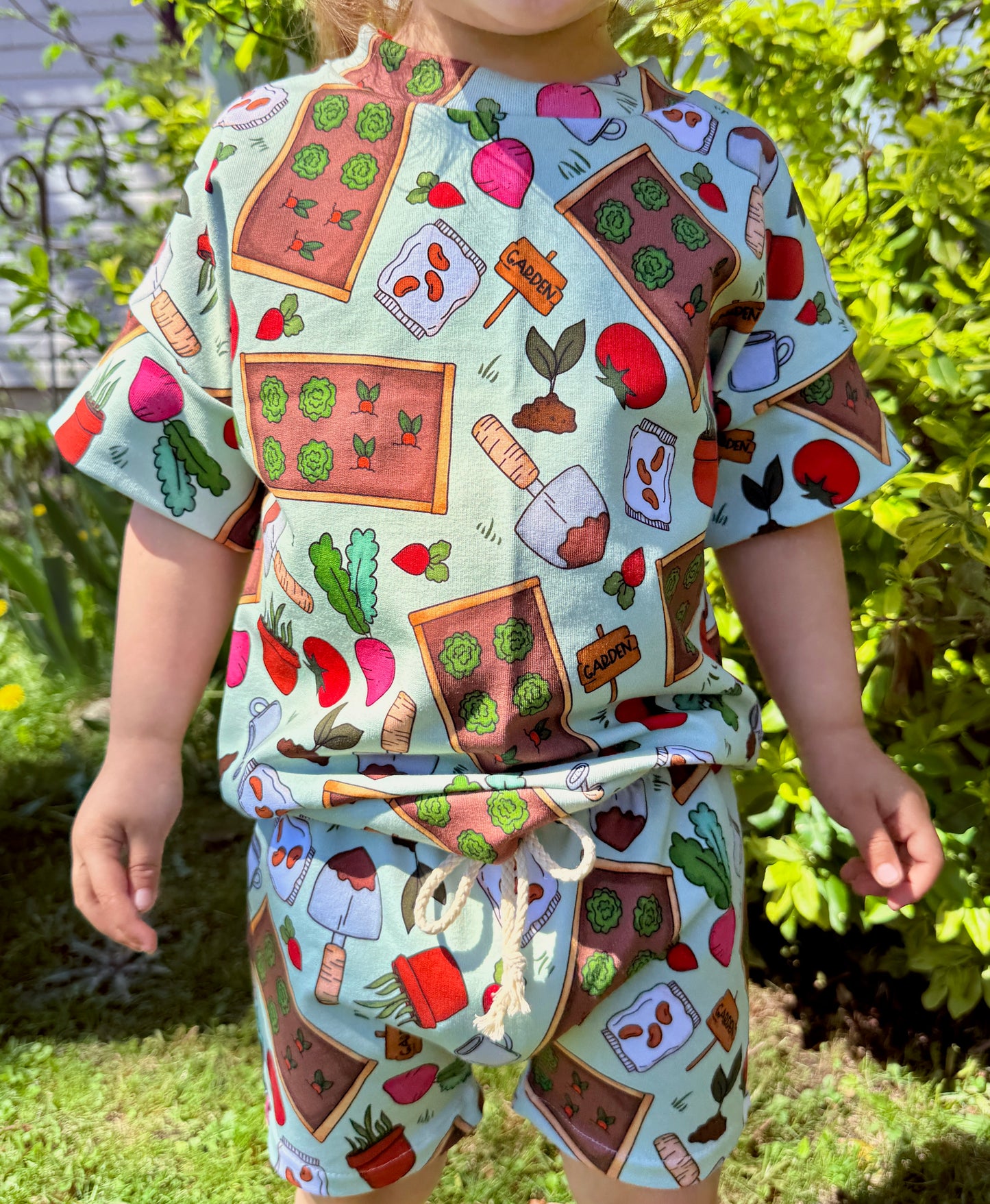 Gardening Long Shorts Sets