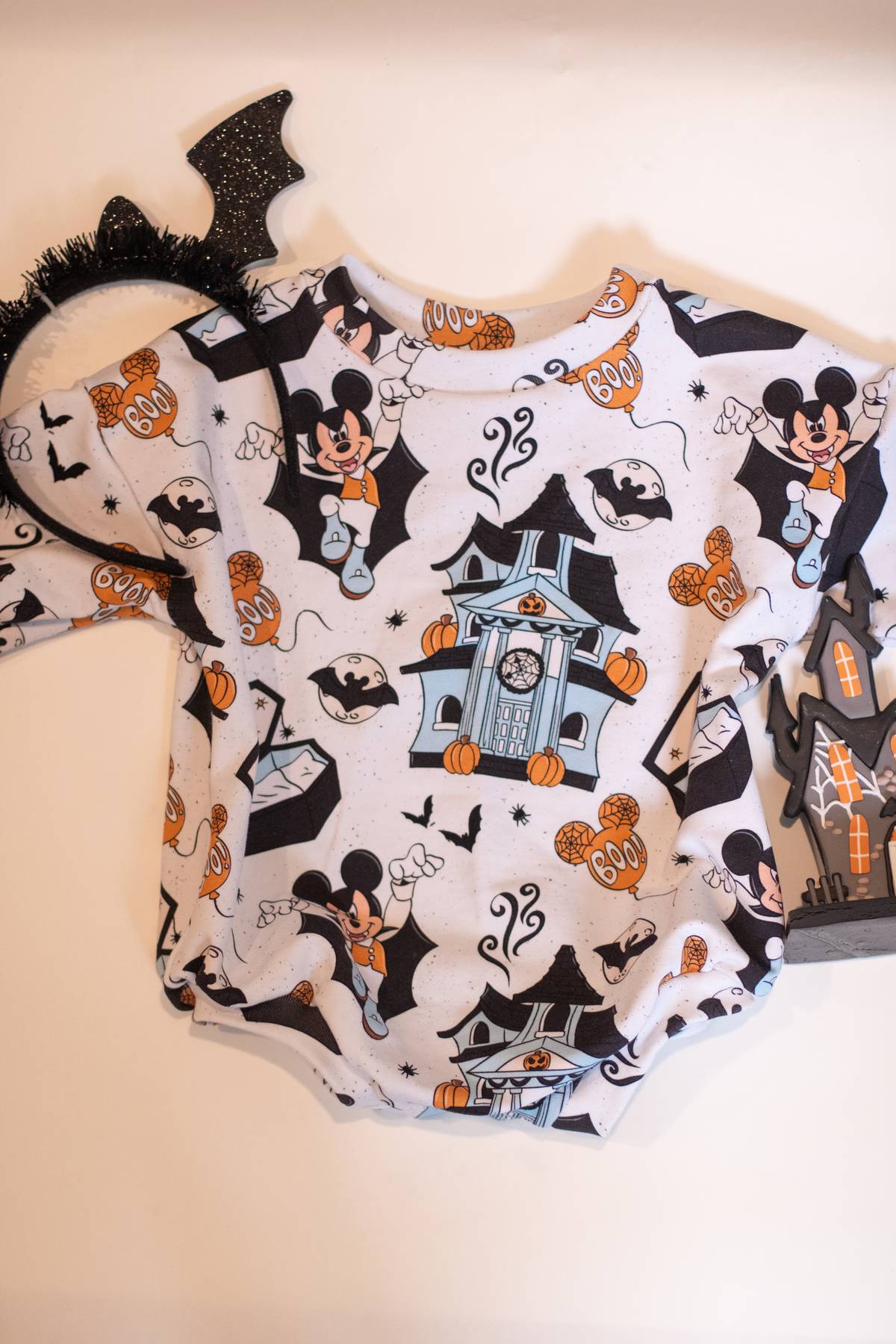 Boo to You Long Sleeve Romper