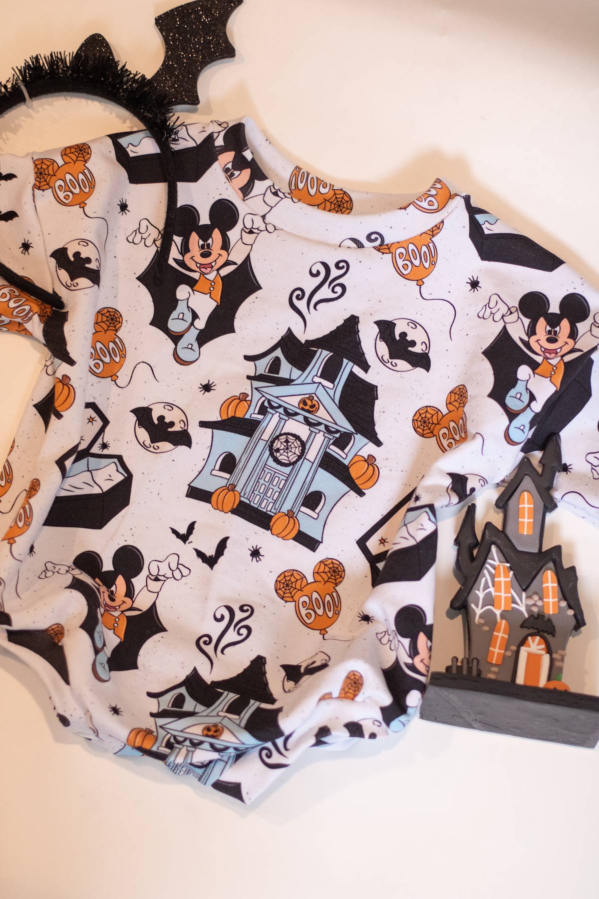 Boo to You Long Sleeve Romper