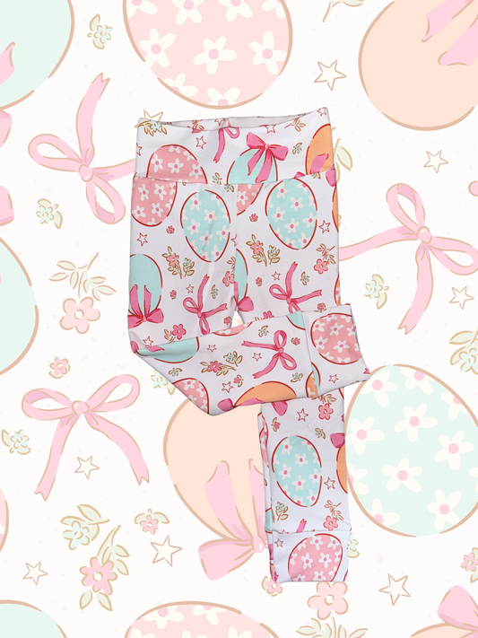 Bows and Blooms Leggings