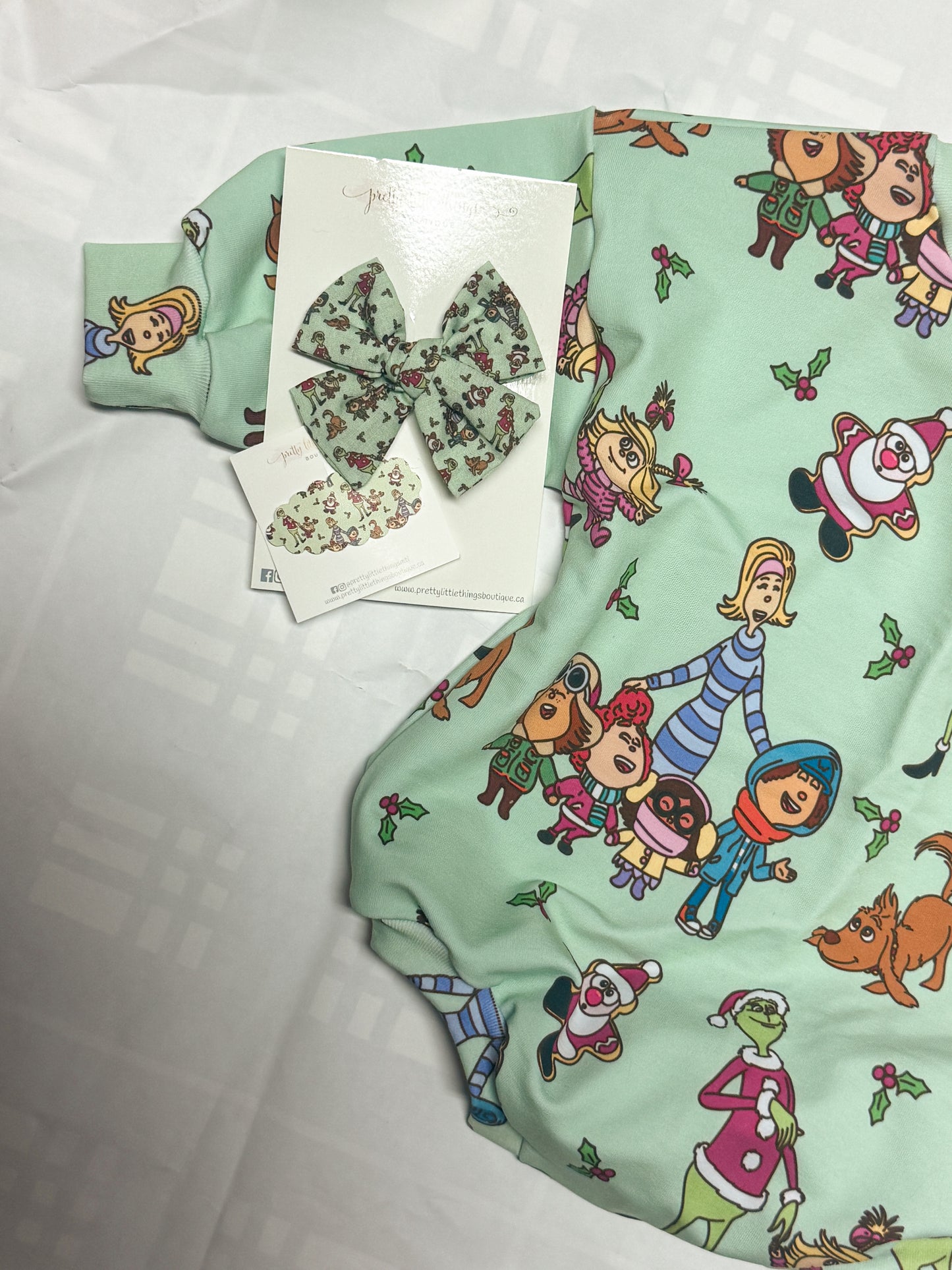 Very Merry Mean One Bubble Romper
