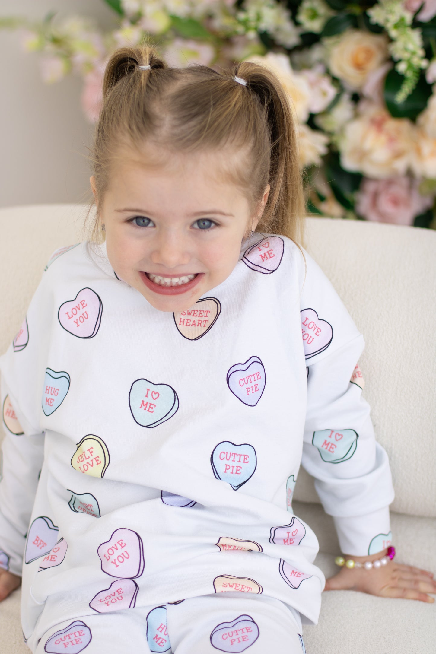 Conversation Hearts Crewneck