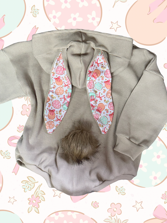 Bows and Blooms Bunny Romper