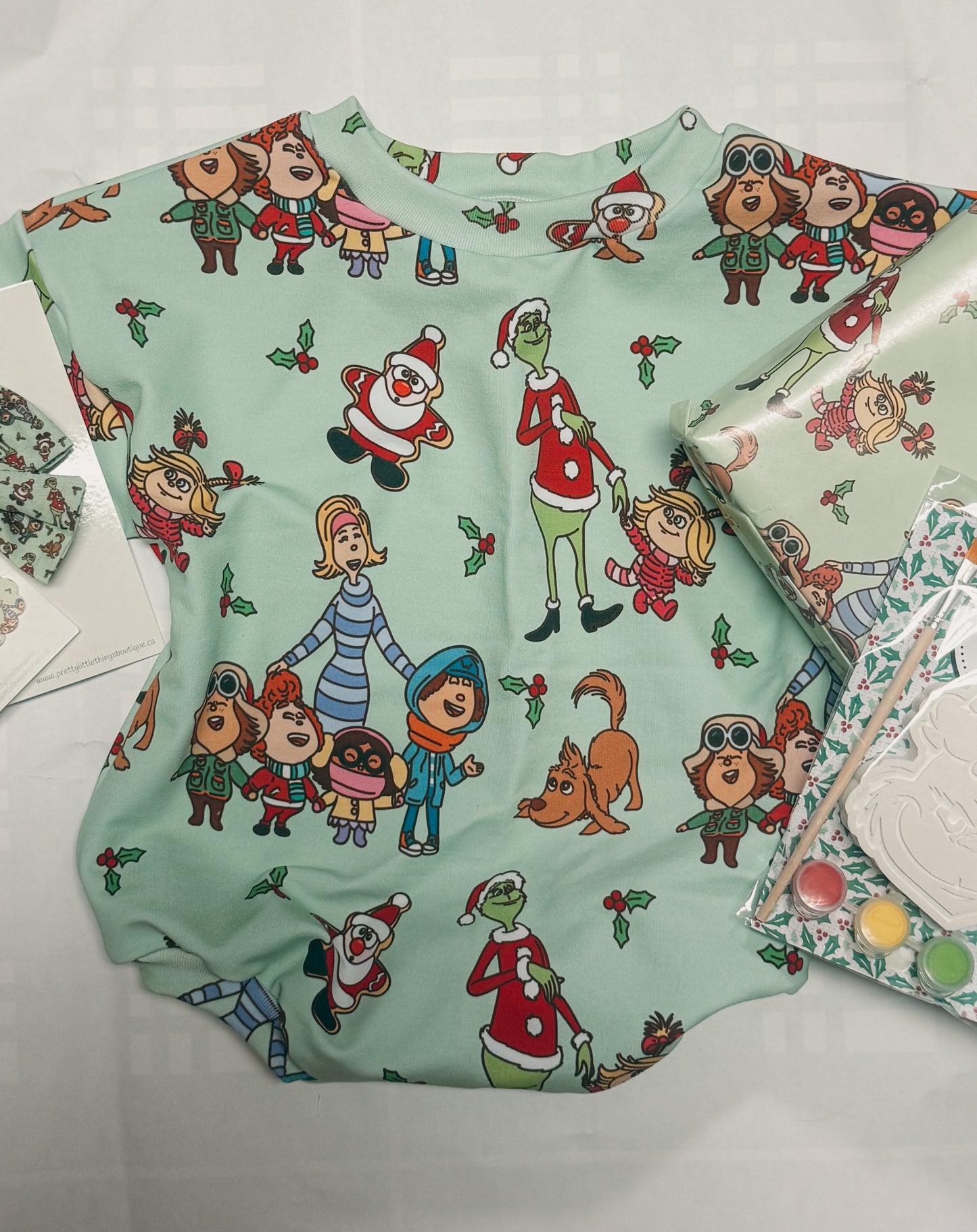 Very Merry Mean One Bubble Romper