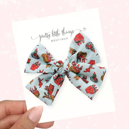 Christmas Elves Hand Tied Bows - Pretty Little Things