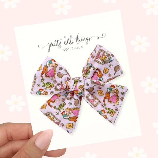 Tower Princess Hand Tied Bows by Pretty Little Things