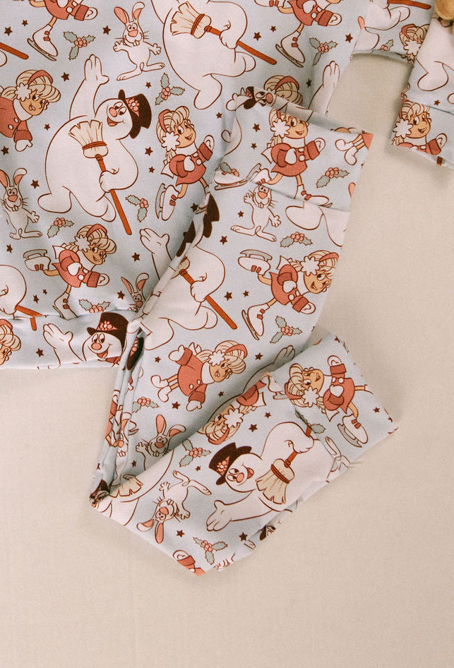 z Happy Snowman Leggings