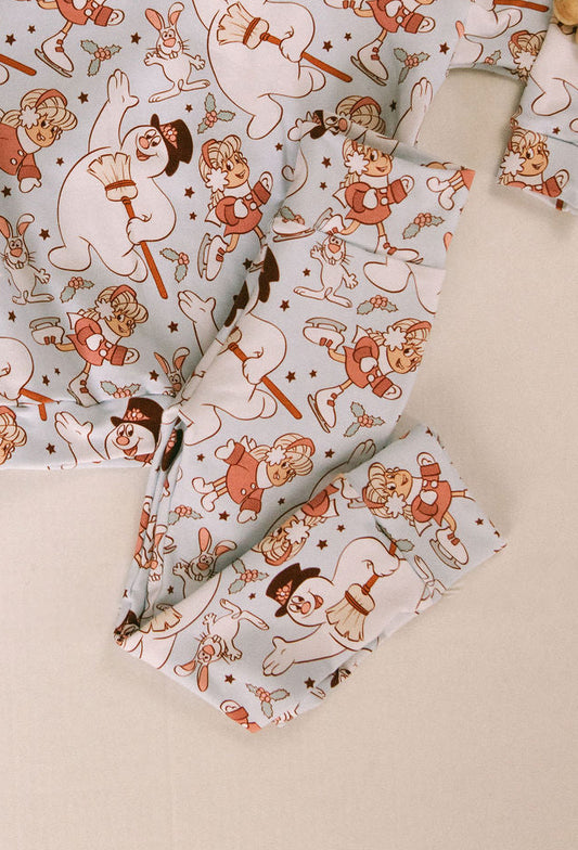 z Happy Snowman Leggings