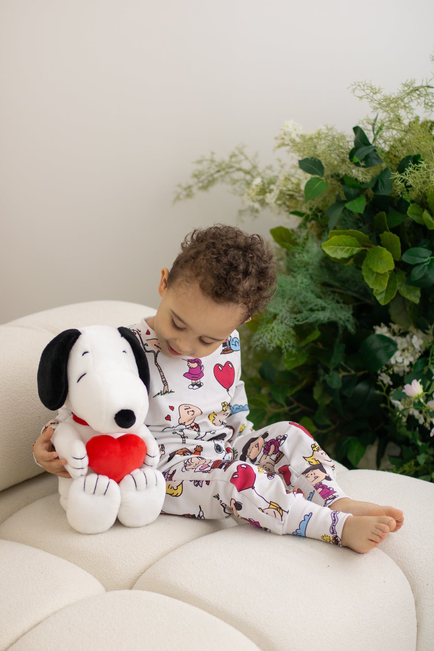 Valentine Friends Bubble Romper