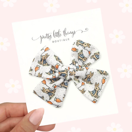 Cute Rabbit Hand Tied Bows by Pretty Little Things
